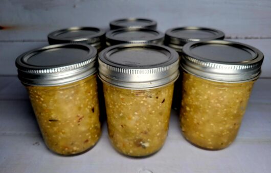 Tomatillo Salsa Verde Canned