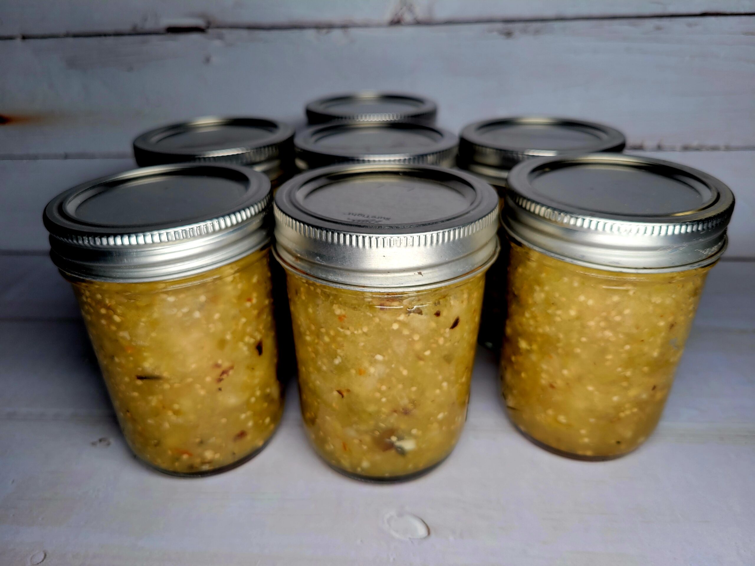 Tomatillo Salsa Verde Canned