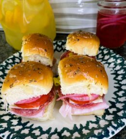 Italian Slider Sandwiches