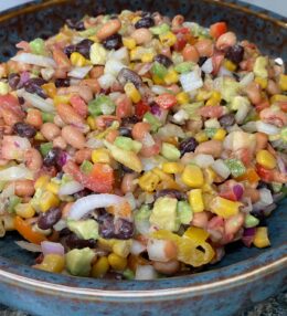 Cowboy Caviar (bean salad)
