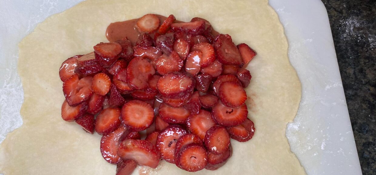 Strawberry Galette