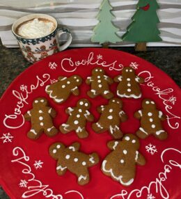 Santa’s Village Gingerbread Cookies