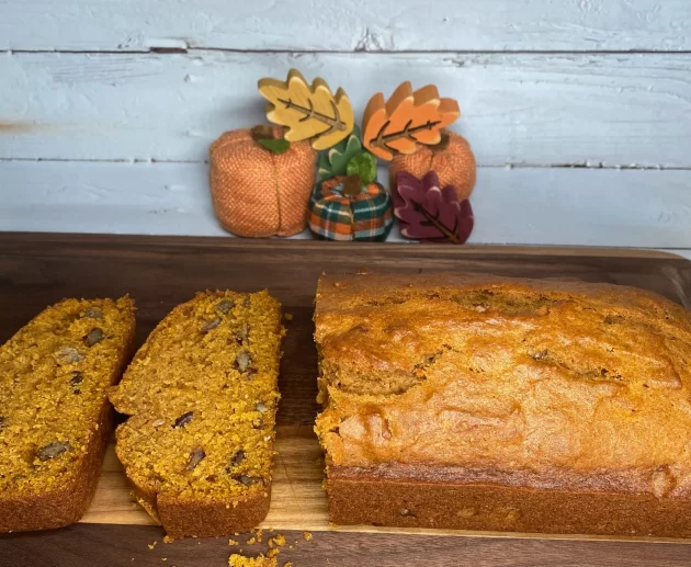 Easy Pumpkin Spice Bread