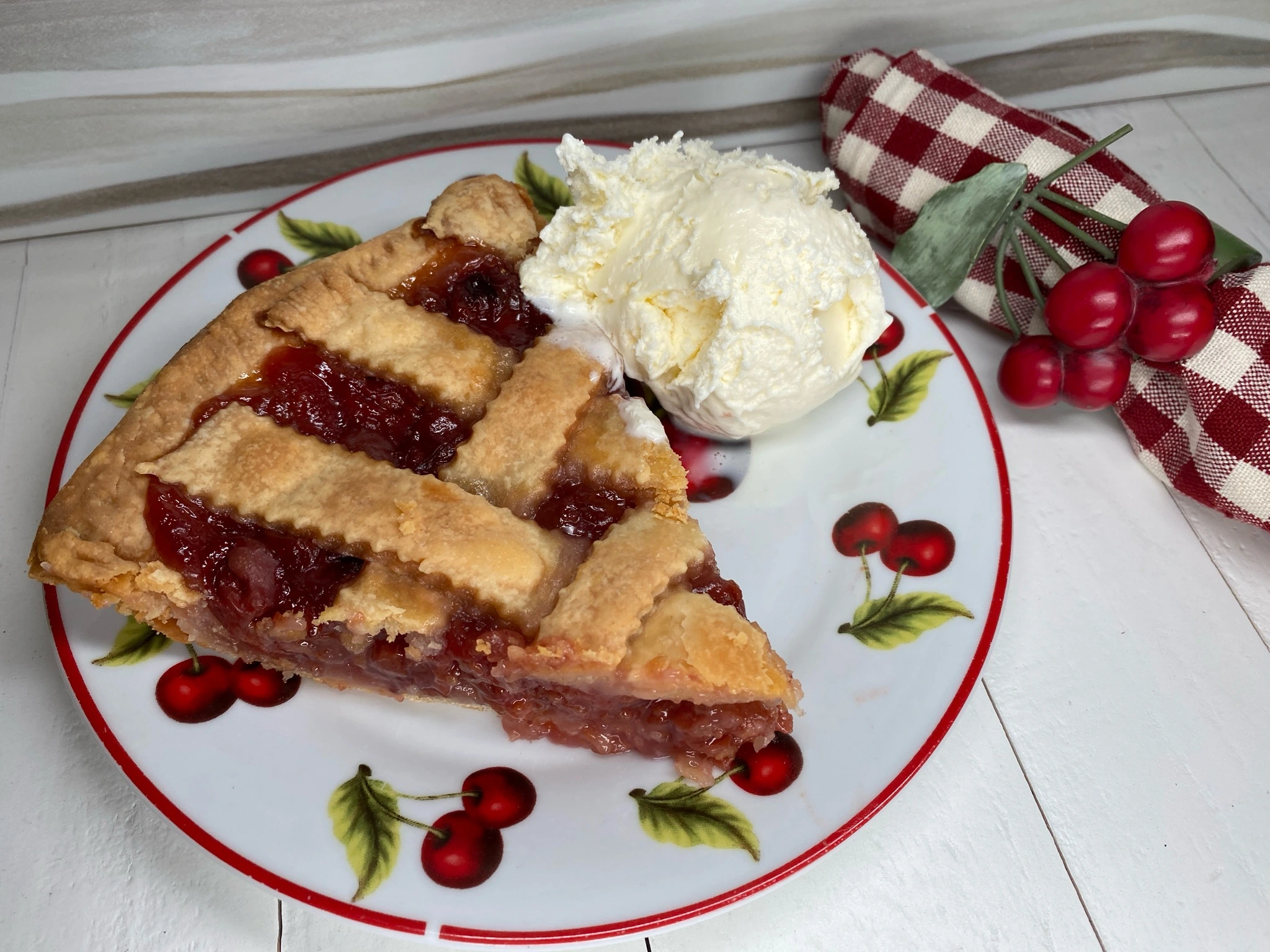 Fresh Cherry Pie