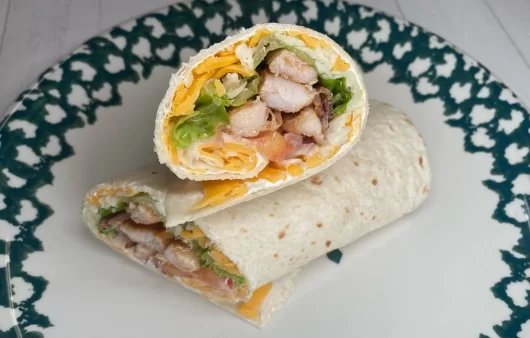 Barbecue Chicken Wrap