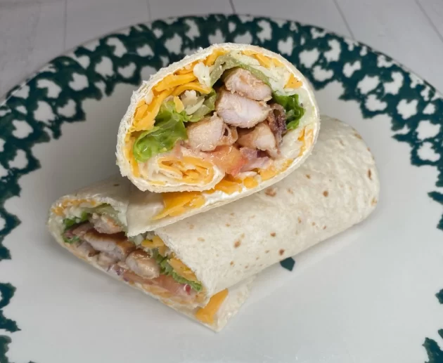 Barbecue Chicken Wrap