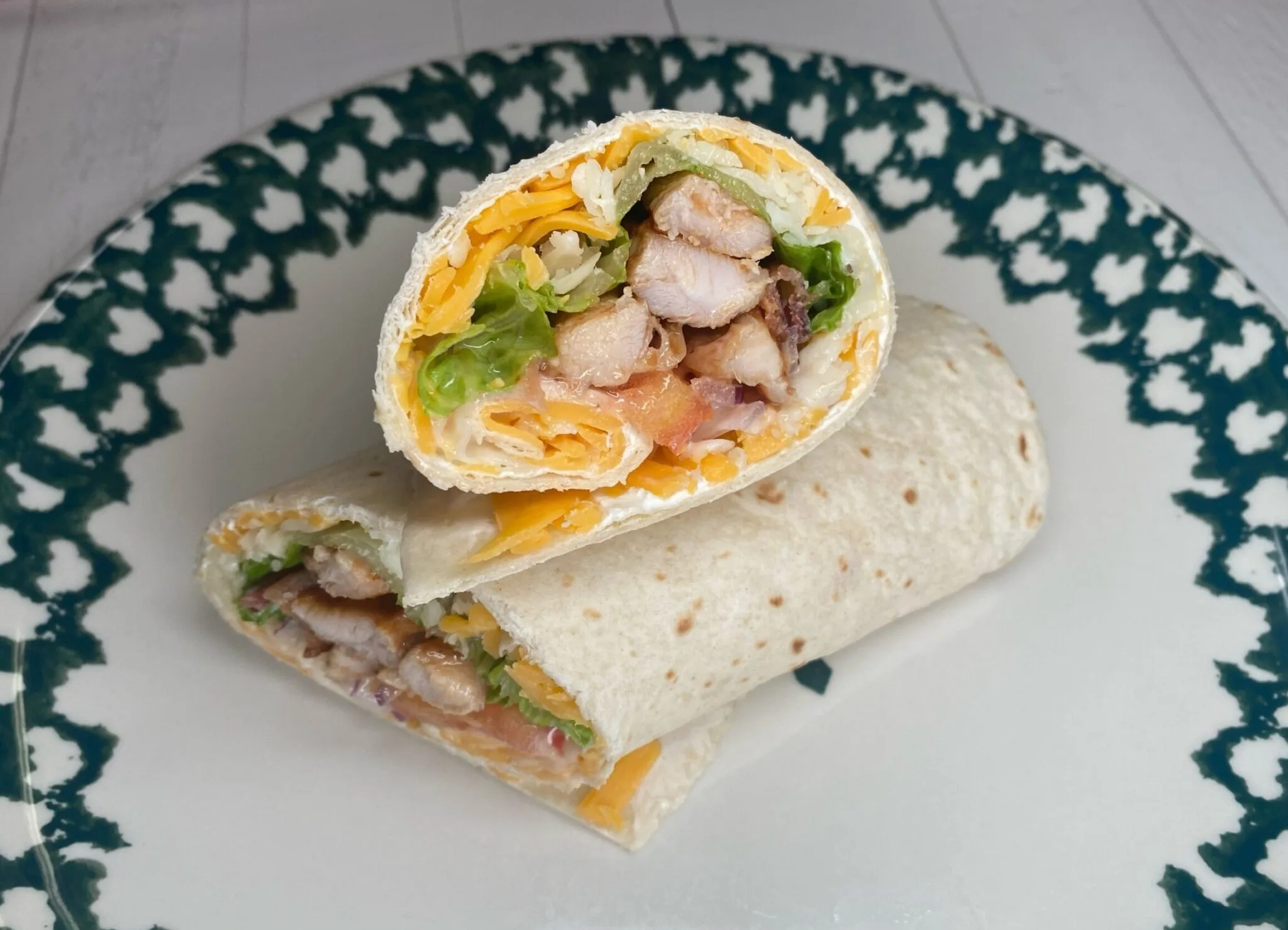 Barbecue Chicken Wrap