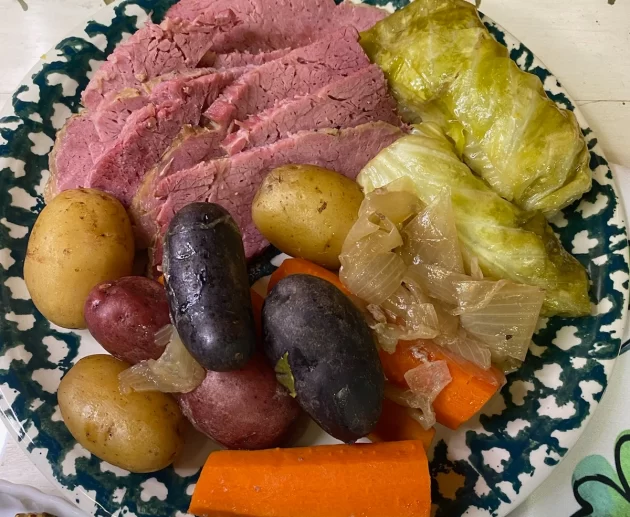 Corn Beef & Cabbage