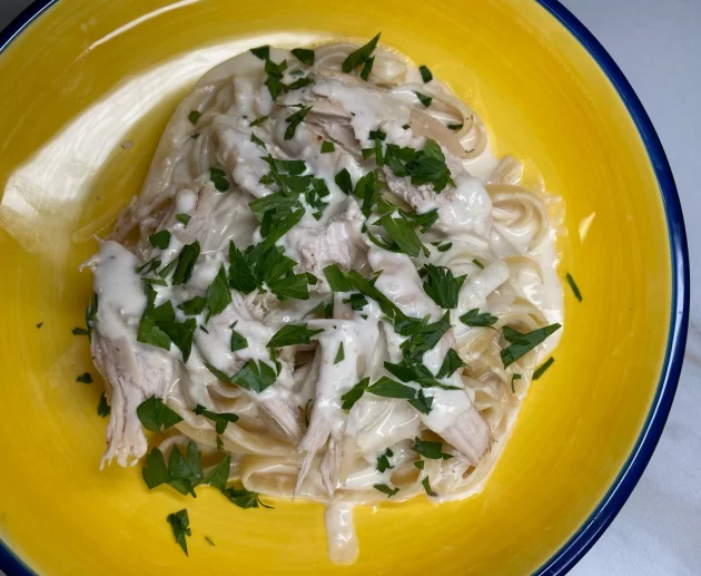 Chicken Fettuccine Alfredo