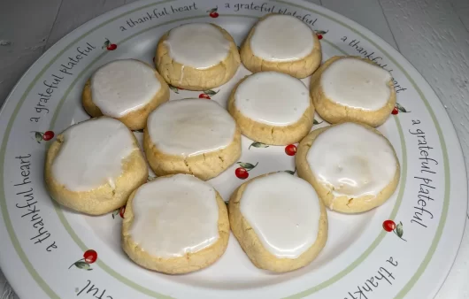 Vanilla Almond Icebox Cookies