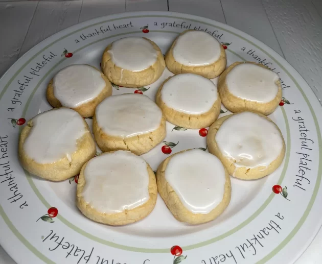 Vanilla Almond Icebox Cookies