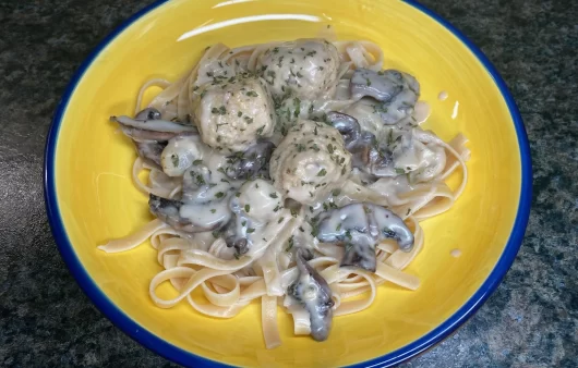 Chicken Marsala Meatballs