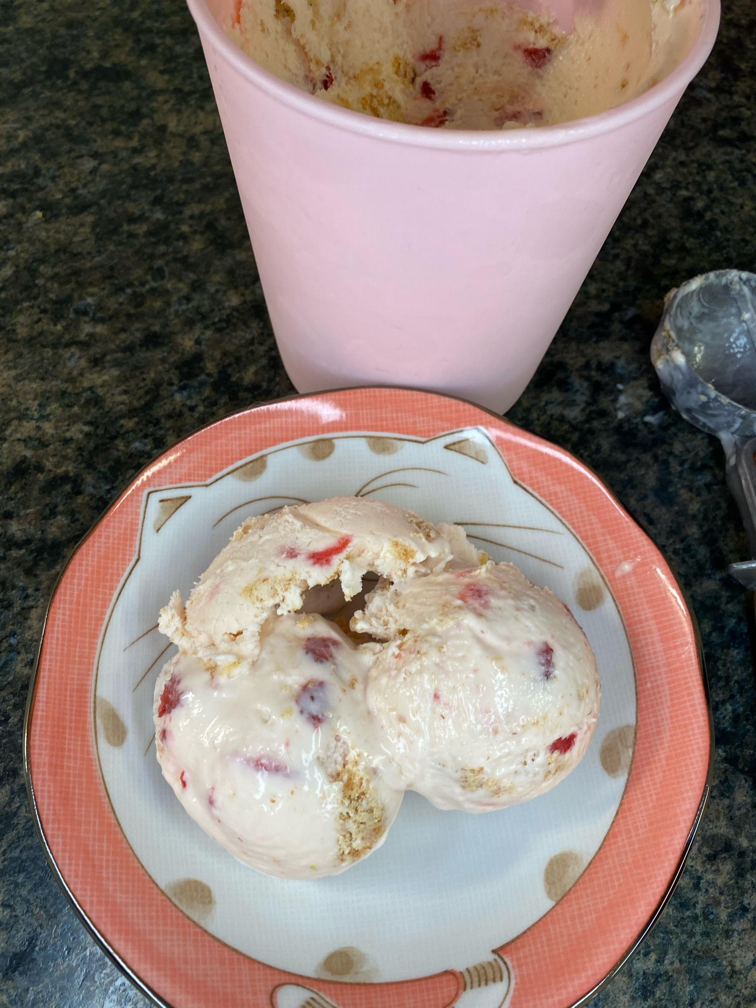 Strawberry Cheesecake Ice Cream