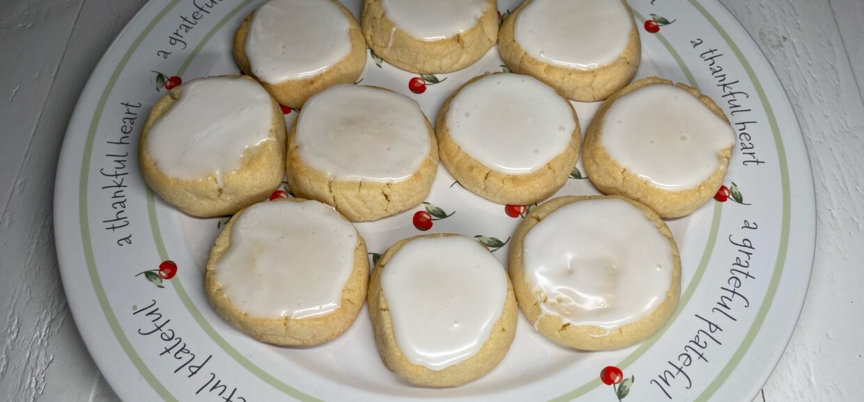 Vanilla Almond Icebox Cookies