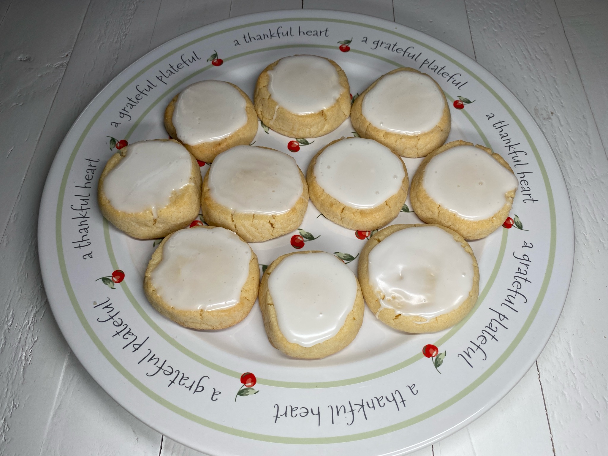 Vanilla Almond Icebox Cookies