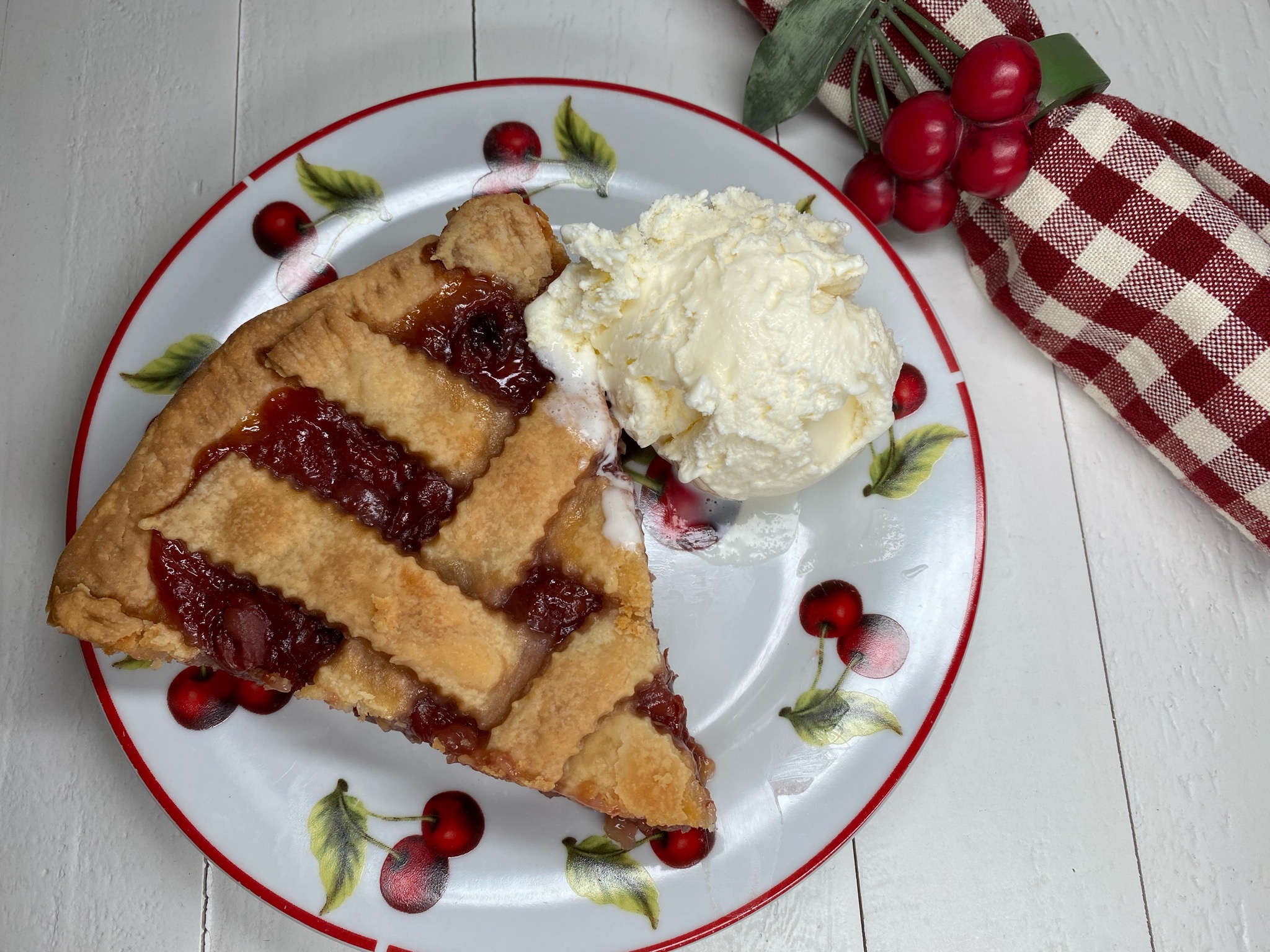 Fresh Cherry Pie