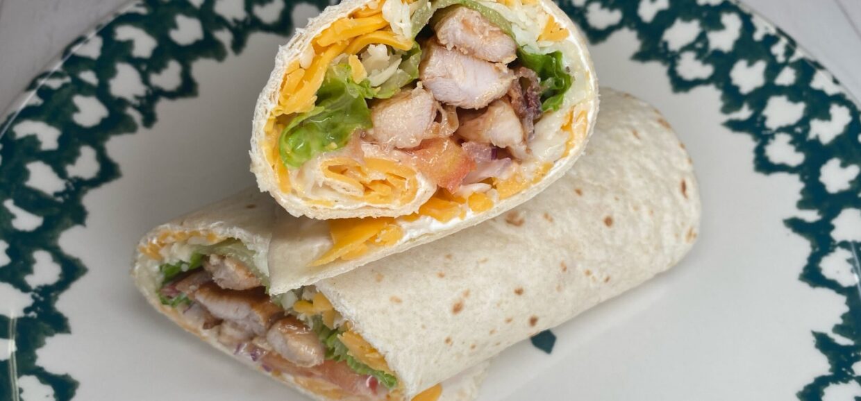 Barbecue Chicken Wrap