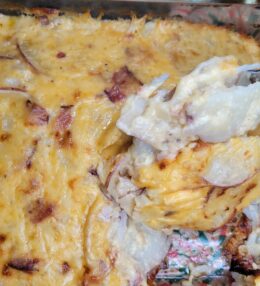 Bacon & Cheese Scalloped Potatoes