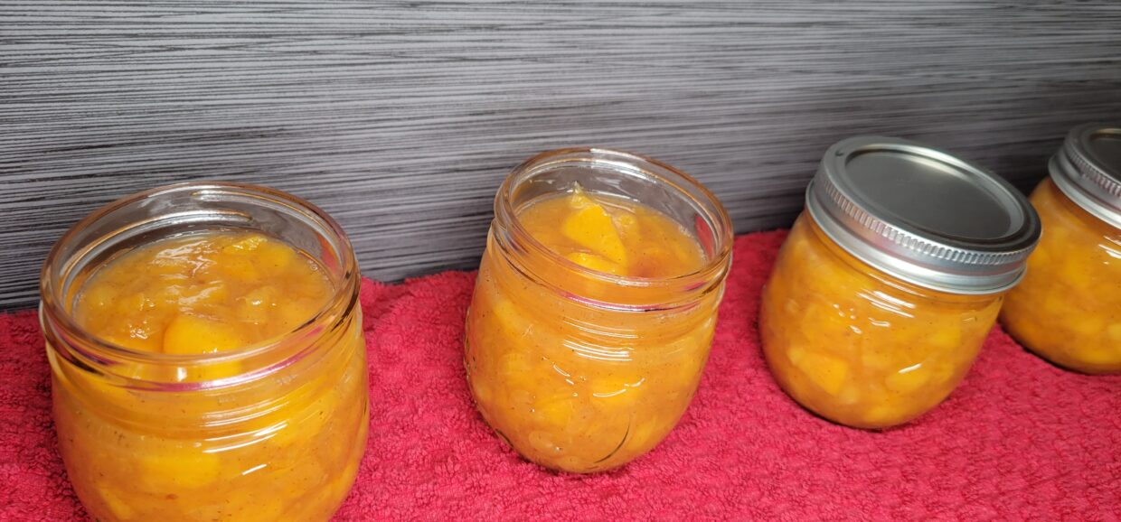 Homemade Fresh Peach Jam