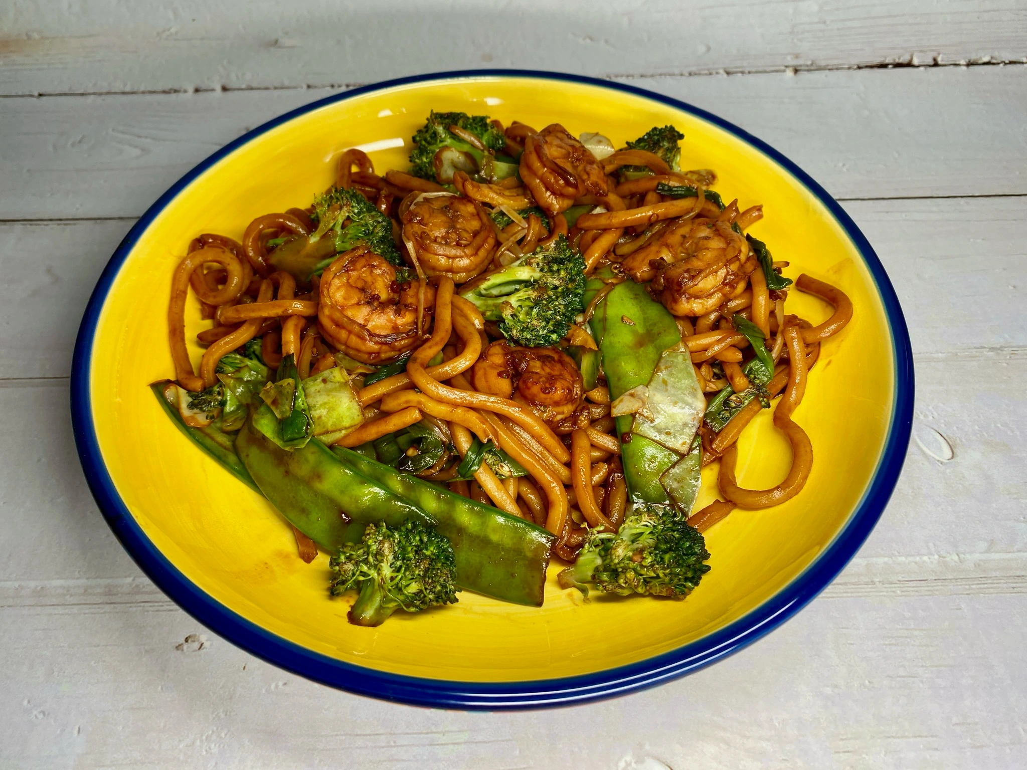 Shrimp & Veggie Udon Noodles