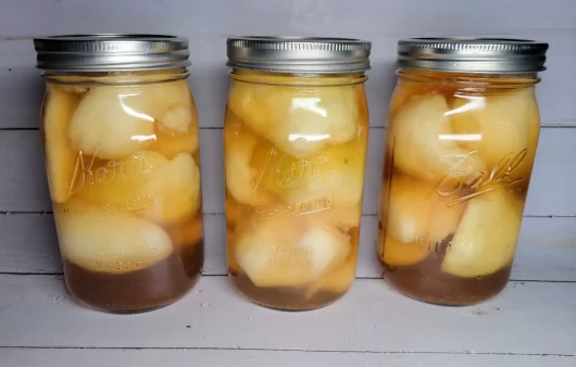 Home Canned Spiced Pears