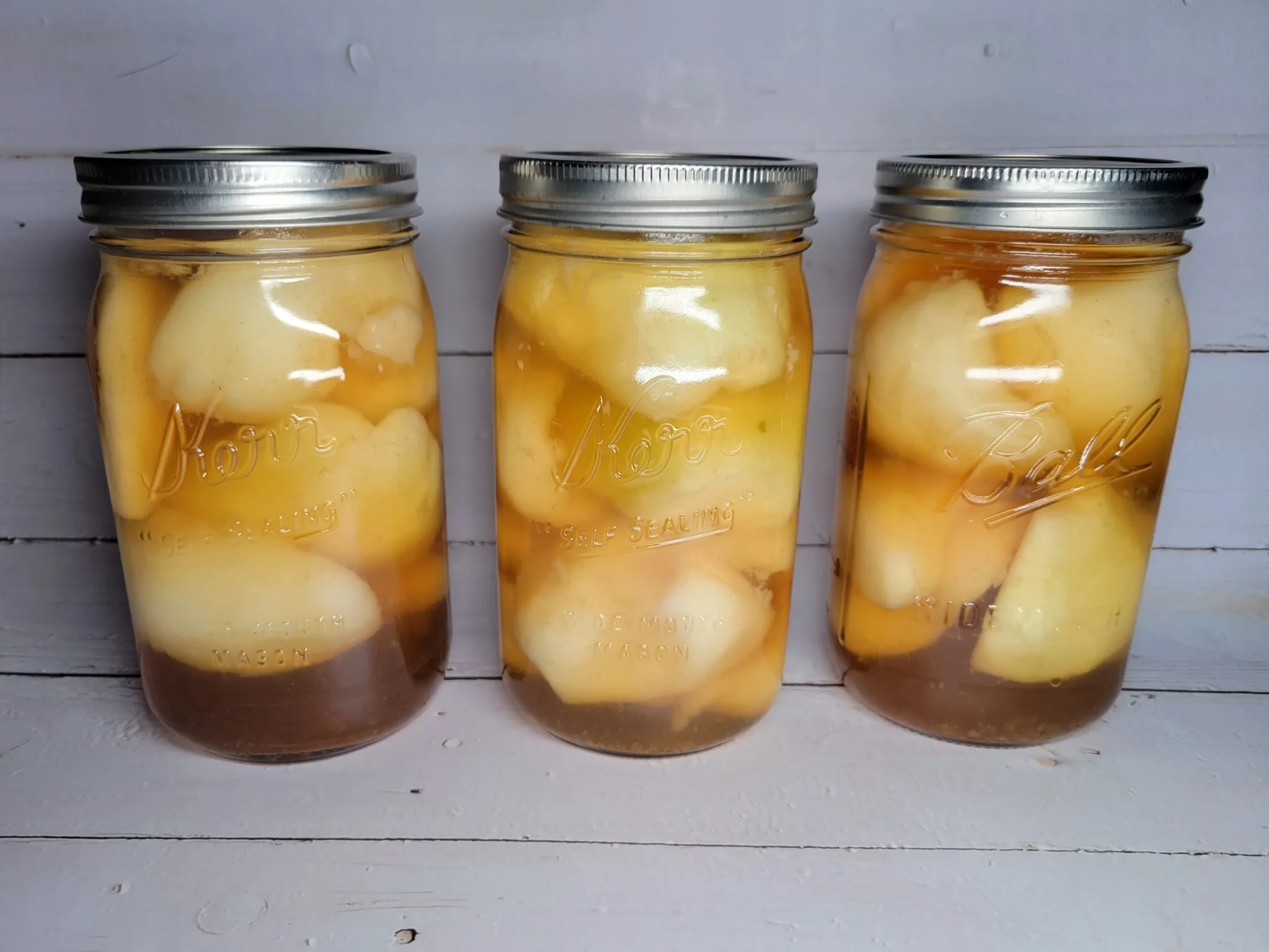 Home Canned Spiced Pears