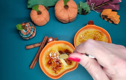 Pumpkin Spice Creme Brulee