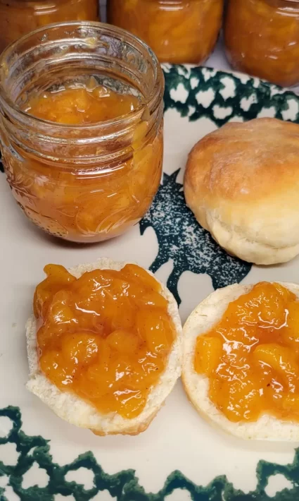 Homemade Fresh Peach Jam