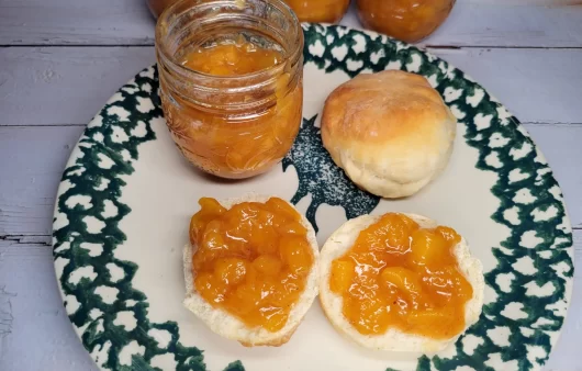 Homemade Fresh Peach Jam