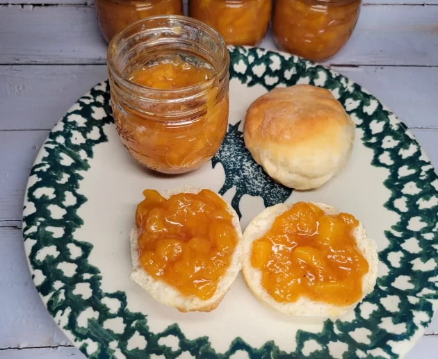 Homemade Fresh Peach Jam