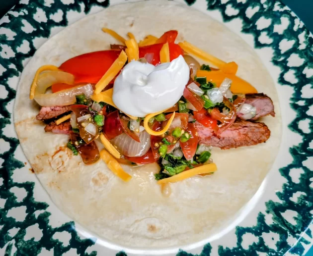 Grilled Steak Fajitas