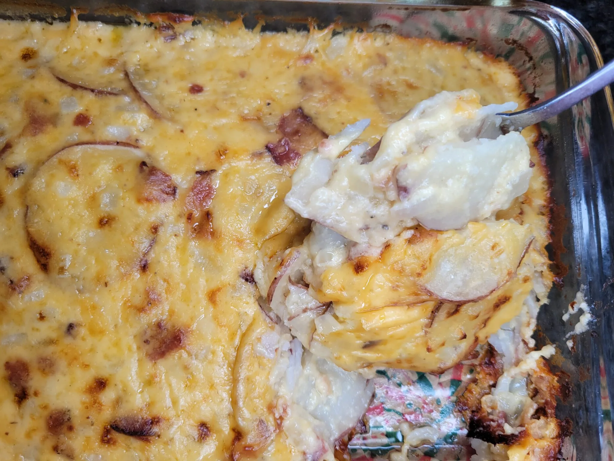 Bacon & Cheese Scalloped Potatoes