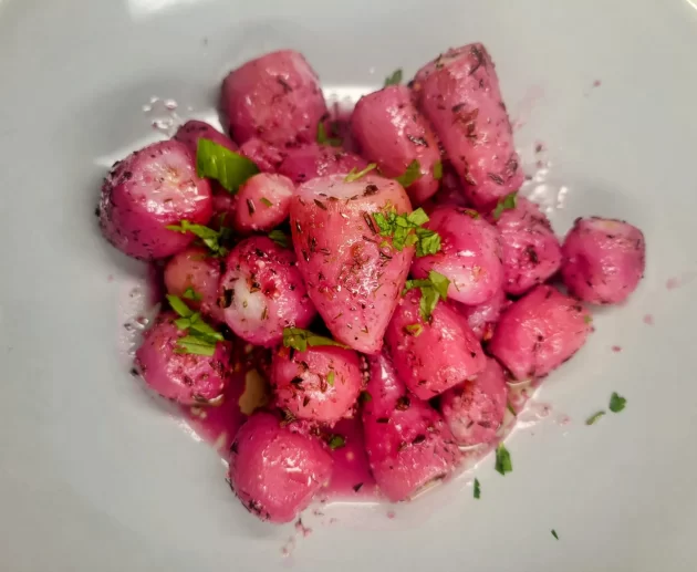 Baked Radishes