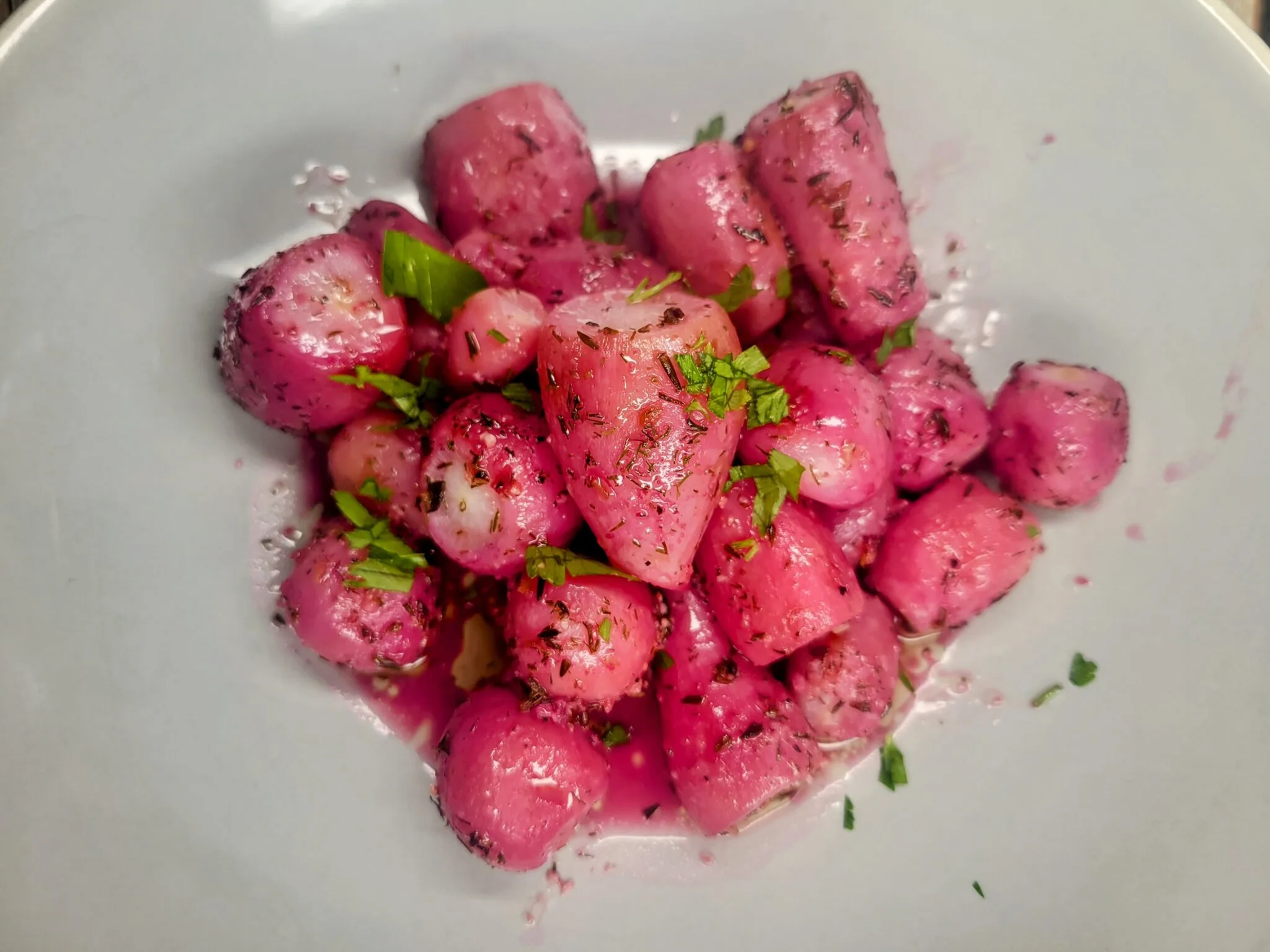 Baked Radishes