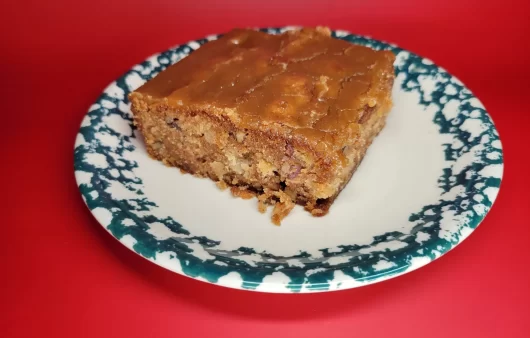 Caramel Apple Pecan Cake