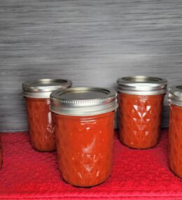 Homemade & Home Canned Sweet & Spicy Barbeque Sauce