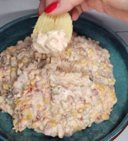 Greek Yogurt & Ranch Corn Dip