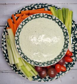 Cool & Creamy Cucumber Cilantro Dip