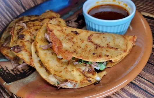 Shredded Beef Birria Tacos