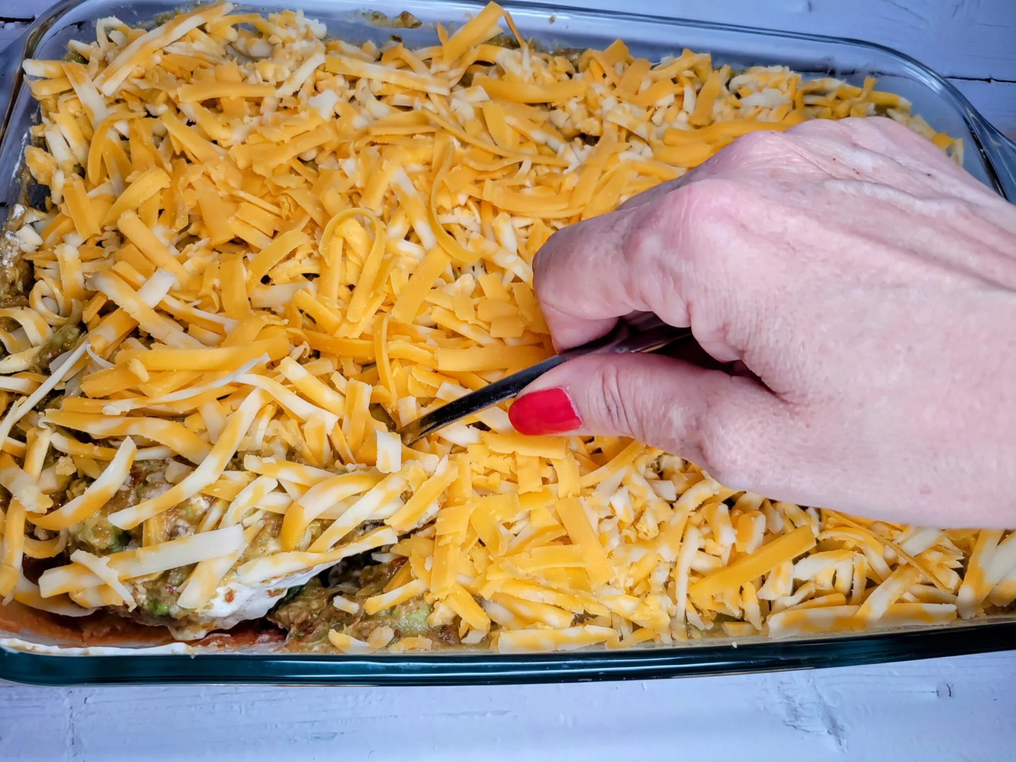 GameDay 7 Layer Taco Dip