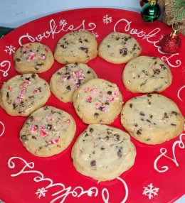 Lauren’s Chocolate Almond Shortbread Cookies