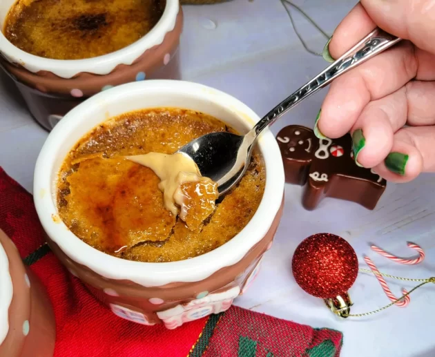 Gingerbread Creme Brulee