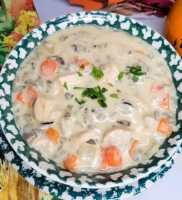 Easy Slow Cooker Chicken & Wild Rice Soup