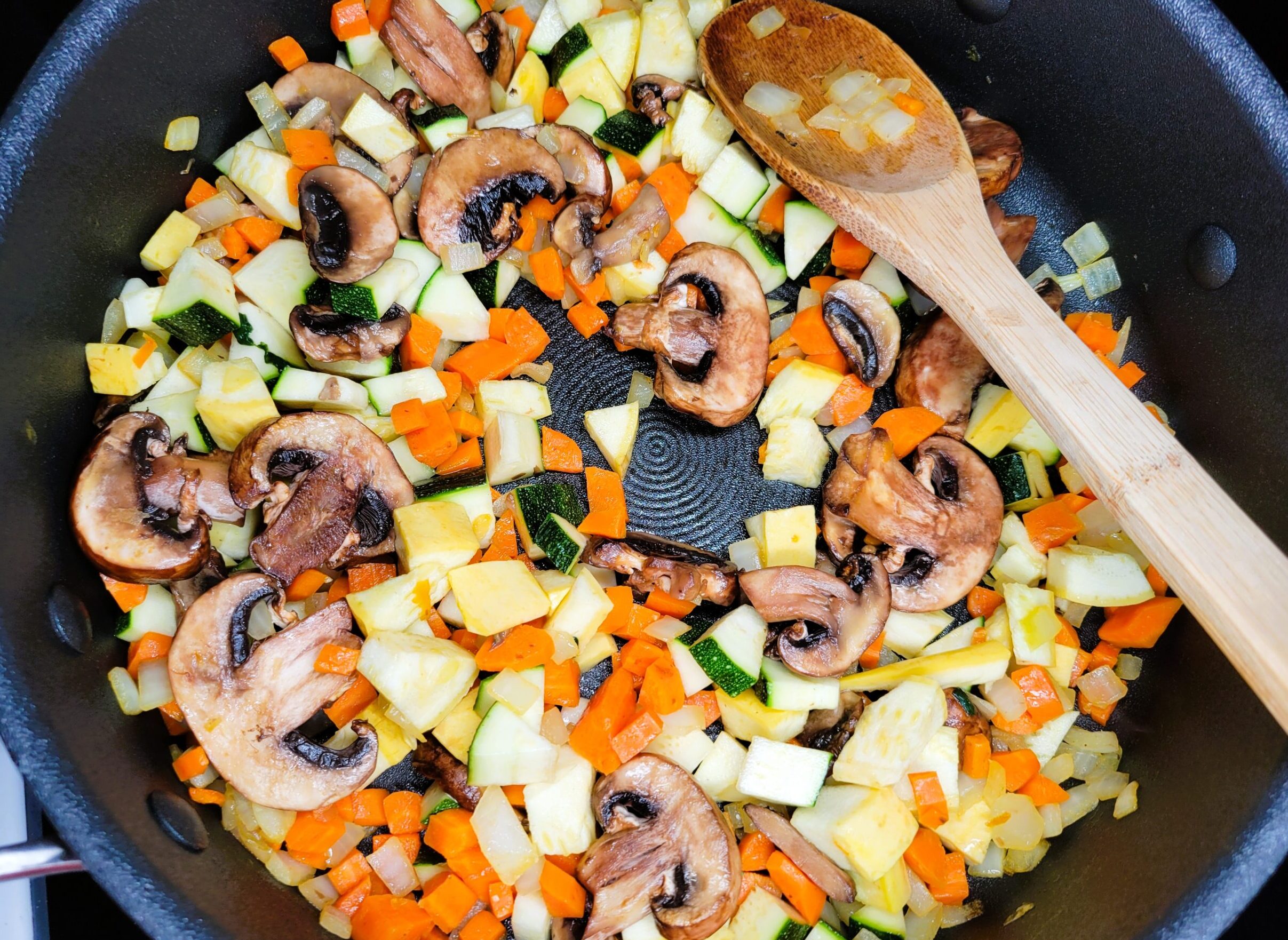 Skillet Vegetable Lasagna