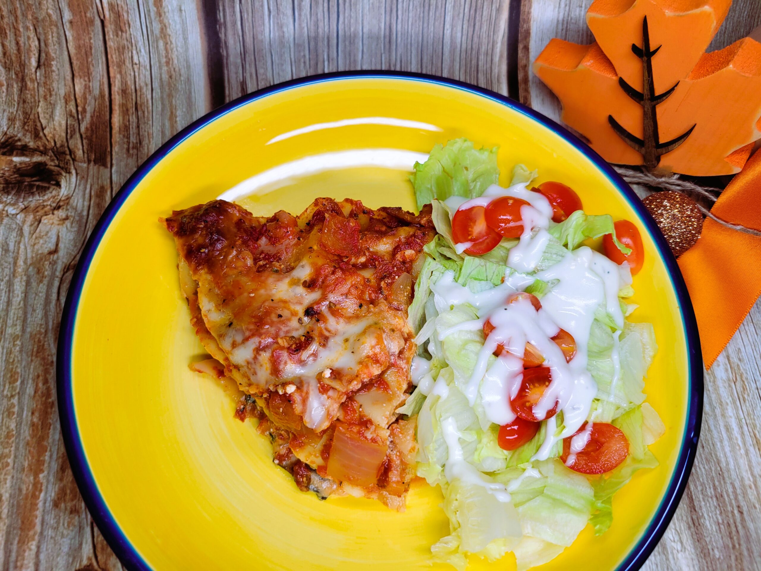 Skillet Vegetable Lasagna