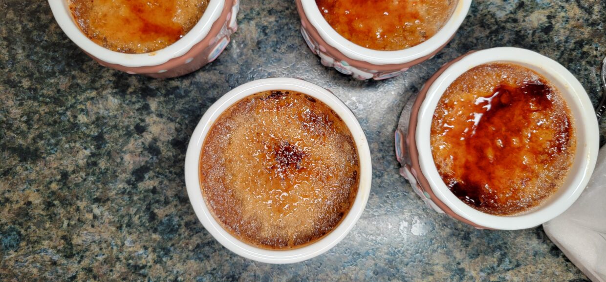 Gingerbread Creme Brulee