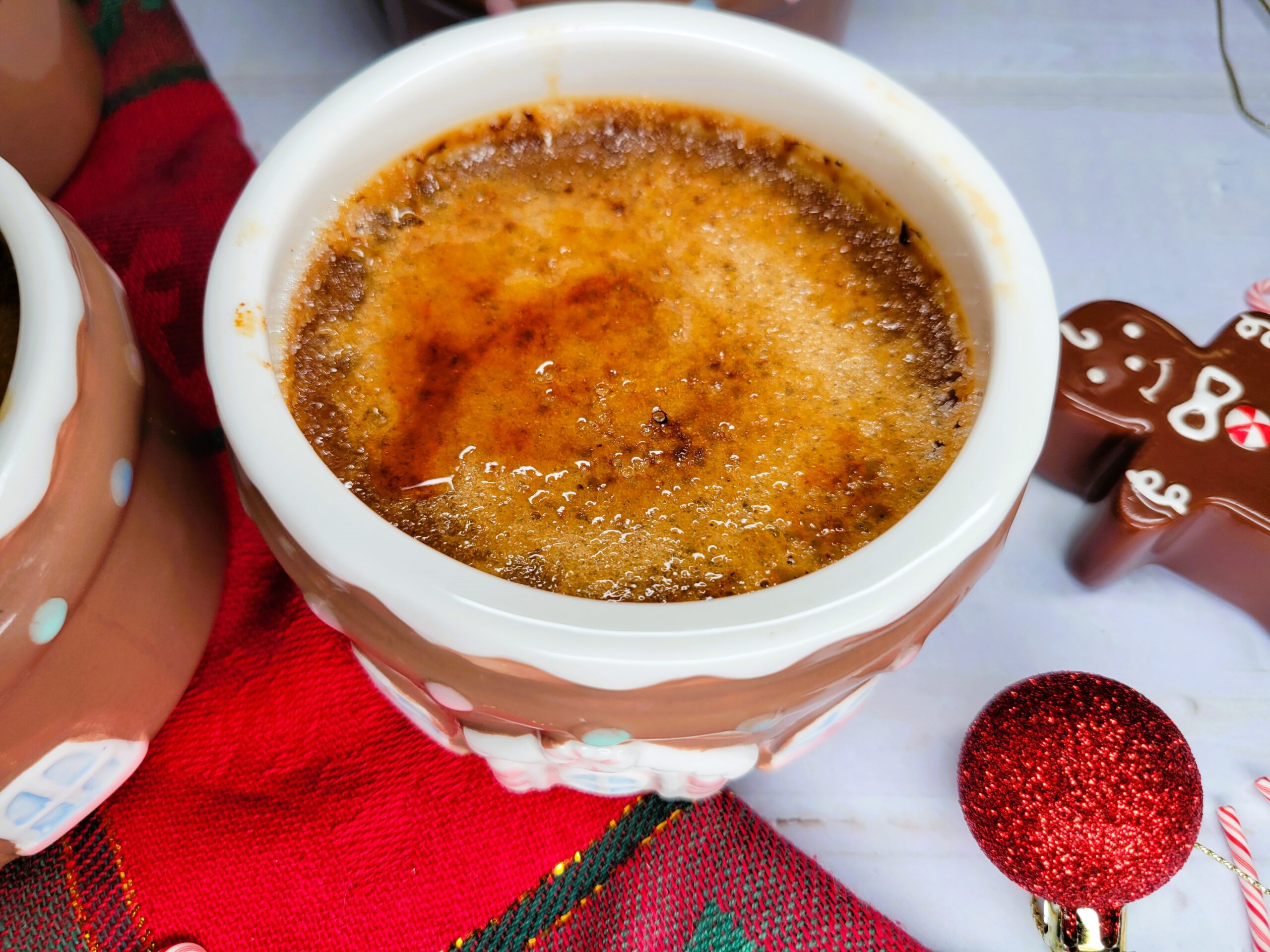 Gingerbread Creme Brulee