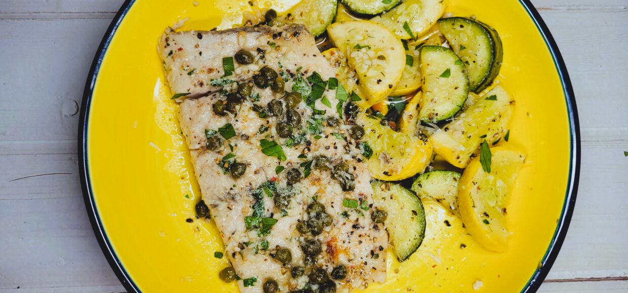 Easy Barramundi & Vegetables