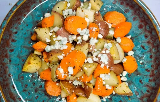 Roasted Potatoes & Carrots