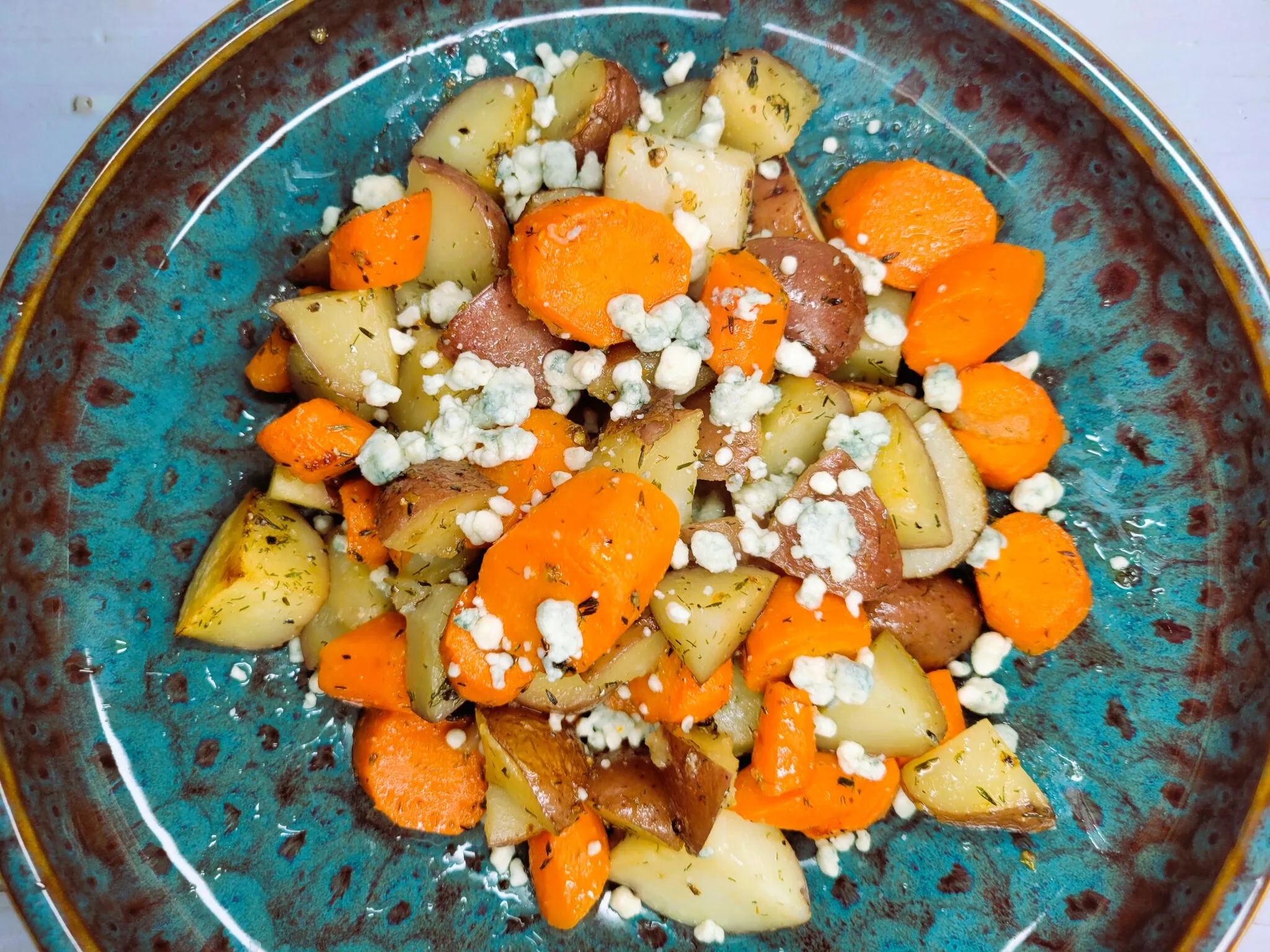 Roasted Potatoes & Carrots